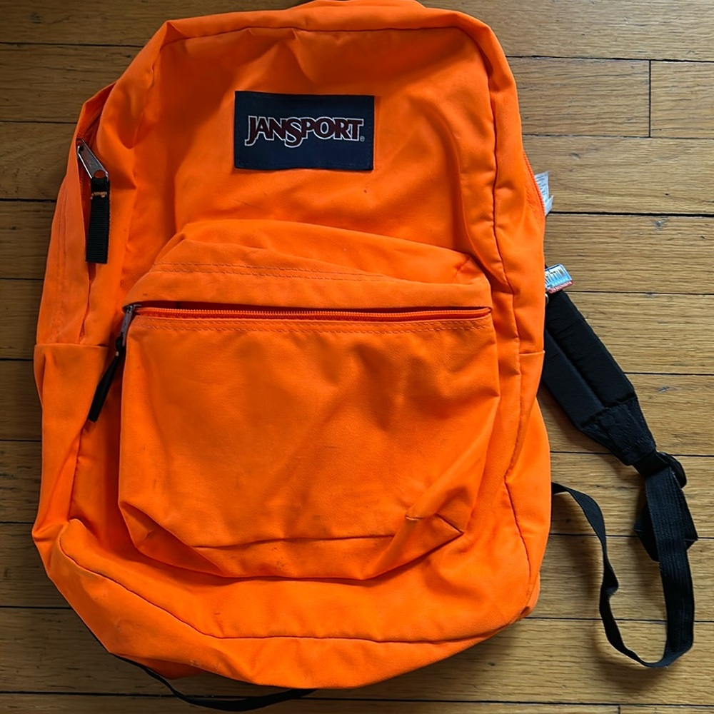 JANSPORT jansport backpack neon orange